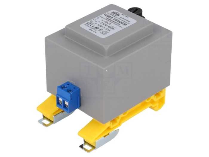 Transformator &icirc;ncapsulat 16VA 230V 12V