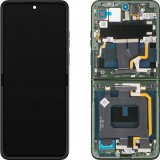 Display Touchscreen Motorola Razr 70 Plus cu Rama, Service Pack, Verde, Compatibil Motorola