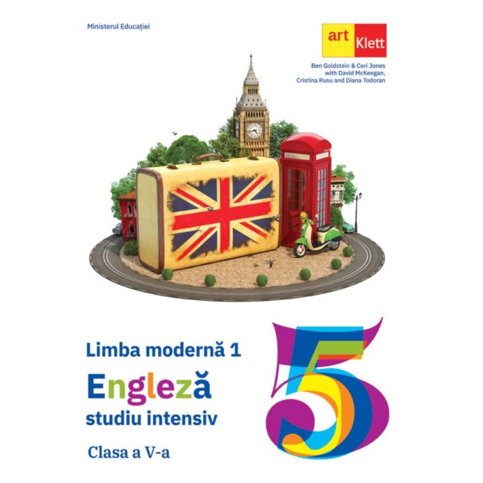 Limba engleza. Manual L1 intensiv. Clasa a V-a, Studiu intensiv, Ben Goldstein, Art Klett