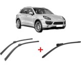 Cumpara ieftin Set 3 stergatoare PORSCHE CAYENNE (92A) 2010 - 2018, pentru parbriz si luneta, Bosch Aerotwin