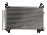Condensator climatizare Toyota Yaris (XP130), 07.2010-, motor 1.3, 74 kw benzina, cutie manuala, full aluminiu brazat, 525(480)x340(315)x16 mm, cu us