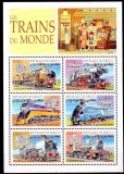 DJIBOUTI 2000, Locomotive, Transport, serie neuzată, MNH, Transporturi, Nestampilat