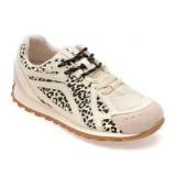 Pantofi sport GRYXX albi, 23191, din material textil