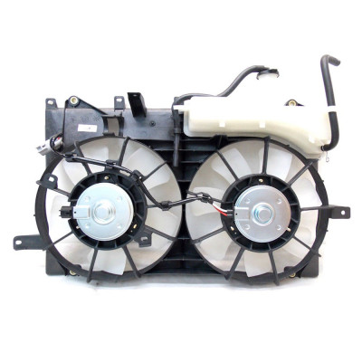 GMV radiator electroventilator Toyota Prius (Nhw20), 01.2004-2009 Motor 1, 5 Hybrid 57kw Benzina, tip climatizare cu AC, dimensiune 60/80W; 280/280mm foto