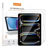 (Pachet 2buc.) Folie sticla iPad Pro 11 (2024) Asteroid GSM ArmorGlass CrystalHD, transparenta