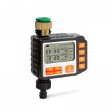 Controler Irigare Gradina cu Temporizator, LCD, 3 Programe, Baterie, Furtun Compatibil, Electrovalva Anti-Picurare, Garden Of Eden