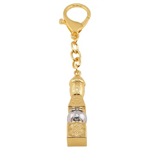 Amuleta cu Pagoda celor cinci elemente din metal &amp;#8211; 2025
