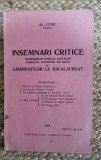 INSEMNARI CRITICE -AL EPURE , 1933