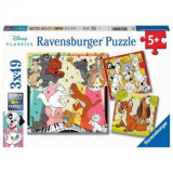 PUZZLE DISNEY, 3x49 PIESE, Ravensburger