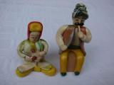 Doua figurine realizate din pasta polimerica modelabila - fimo art