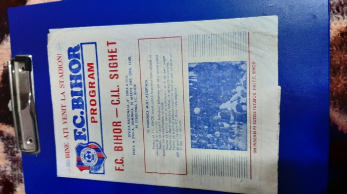 program FC Bihor - CIL Sighet