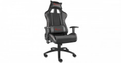 Genesis Nitro550 Scaun Gamer cu perna pentru gat ?i talie #black foto