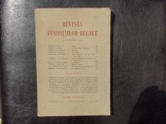 Revista fundatiilor regale no.12 Decembrie 1934 foto