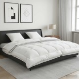Cumpara ieftin Set de plapuma si perne 3 buc. 220x240 cm 4 anotimpuri Lana Alb