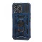 Husa de protectie flippy compatibila cu apple iphone 13 pro max defender model 4 cu suport,albastru