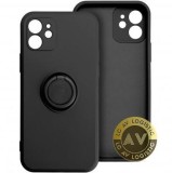 Husa pentru Apple iPhone 16 Pro Max OEM Silicone Ring Neagra