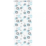 VidaXL Jaluzea cu role de duș cu casetă 100x240 cm lățime material 96cm