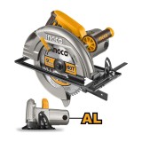 Fierastrau Circular 2200W, 235mm, 3800rpm, carcasa aluminiu, Ingco CS2358