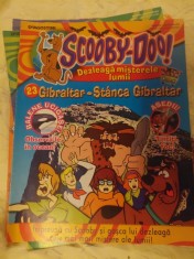 Reviste de colectie,SCOOBY DOO,DEZLEAGA MISTERELE LUNII-,Reviste RARE DeAgostini Nr.20,22,23,24 si HARTA IMENSA LUMEA MISTERELOR SCOOBY DOO