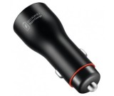 Incarcator Auto Cu Cablu USB-C Huawei CP36, 22.5W, 2.25A, 2 x USB-A, Negru 55034029
