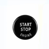 Buton Capac Start Stop Compatibil cu BMW E60 E63 E70 E71 E82 E84 E90 E91 E92 E93, Negru