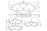 Set placute frana,frana disc JEEP GRAND CHEROKEE I (ZJ) (1991 - 1999) BOSCH 0 986 424 284