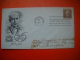 HOPCT PLIC S FDC NR 658 JURNALIST ERNIE PYLE /OMORAT DE JAPONEZI 1945/...-1971 SUA -NECIRCULAT