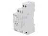 Contactor 2-polar 25A 12V NO IP20