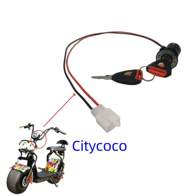 Contact cu cheie pentru pentru scuter electric foto
