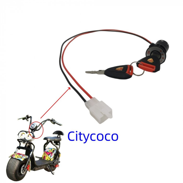 Contact cu cheie pentru pentru scuter electric