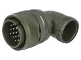 Conector Circular 22mm Aliaj Aluminiu Oliv