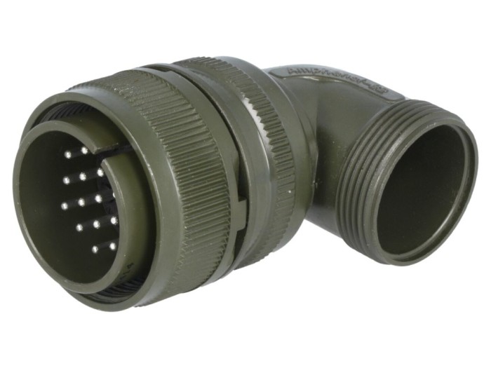Conector circular 22mm, 19 pini