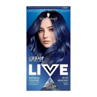 Schwarzkopf Live Urban Metallics Vopsea de păr U72 Frasin Argint foto