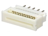 Conector FFC/FPC Drept 10 PIN ZIF THT 200V 1A, MOLEX