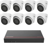 Sistem supraveghere Hikvision 8 camere IP 2MP IR 30M NVR 8 canale PoE SSD 1TB preinstalat SafetyGuard Surveillance, Rovision