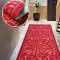Traversa Model Print 1305 Latime 120 cm Diverse Lungimi Rosu