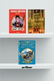 Cumpara ieftin Pachet Harry Potter: Crăciun la Hogwarts, Quidditch - Cărți copii Arthur GOLD, Beletristica 12-14 ani