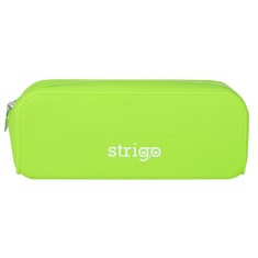 Penar neechipat, silicon, 1 fermoar, etui tubular, verde,20x8x7 cm