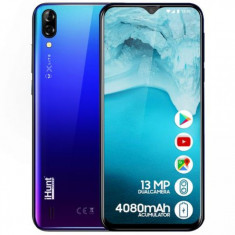 Smartphone iHunt Alien X Lite 2020, Dual Sim, 6.1 Inch, MediaTek MT6580A/WA Quad Core, 1 GB RAM, 16 GB, Dual Camera, Retea 3G, Android Oreo Go, Blue foto