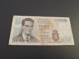 Bancnota 20 Francs 1964 Belgia