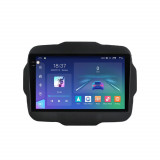 Navigatie dedicata cu Android Jeep Renegade dupa 2014, 8GB RAM, Radio GPS Dual