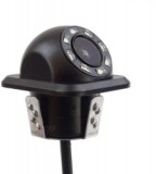 Camera Auto Retrovizoare HD 720p, Unghi 50&deg;, Vedere Nocturna LED, Diametru 18mm, Amio