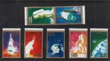 Ajman 1971 - Apollo 16, cosmonautica, serie nedantelata neuzata
