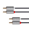 Cablu 2rca - 2rca 1m basic k&amp;m
