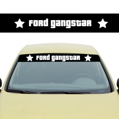 Sticker Parasolar Ford Gangstar , Protectie si Stil pentru Masina Ta foto
