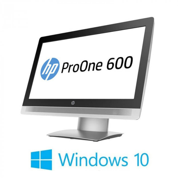 All-in-One HP ProOne 600 G2, Quad Core i5-6500, 256GB SSD, FHD IPS, Win 10 Home