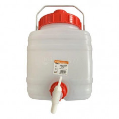 Bidon din plastic cu robinet, Strend Pro Demetra, 20x17x26 cm, capacitate 5L Mania Tools foto