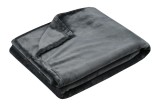Patura Doudou 180x220cm, Culoare Antracit, 100% Poliester
