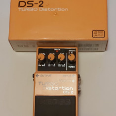Efect chitara BOSS DS-2 Turbo Distortion ( stare impecabila, in cutie )
