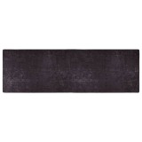Covor Gossi lavabil Antracit 80x300 cm, Poliester, antiderapant. Ideal living, dormitor! Protectie podea, Izolare fonica